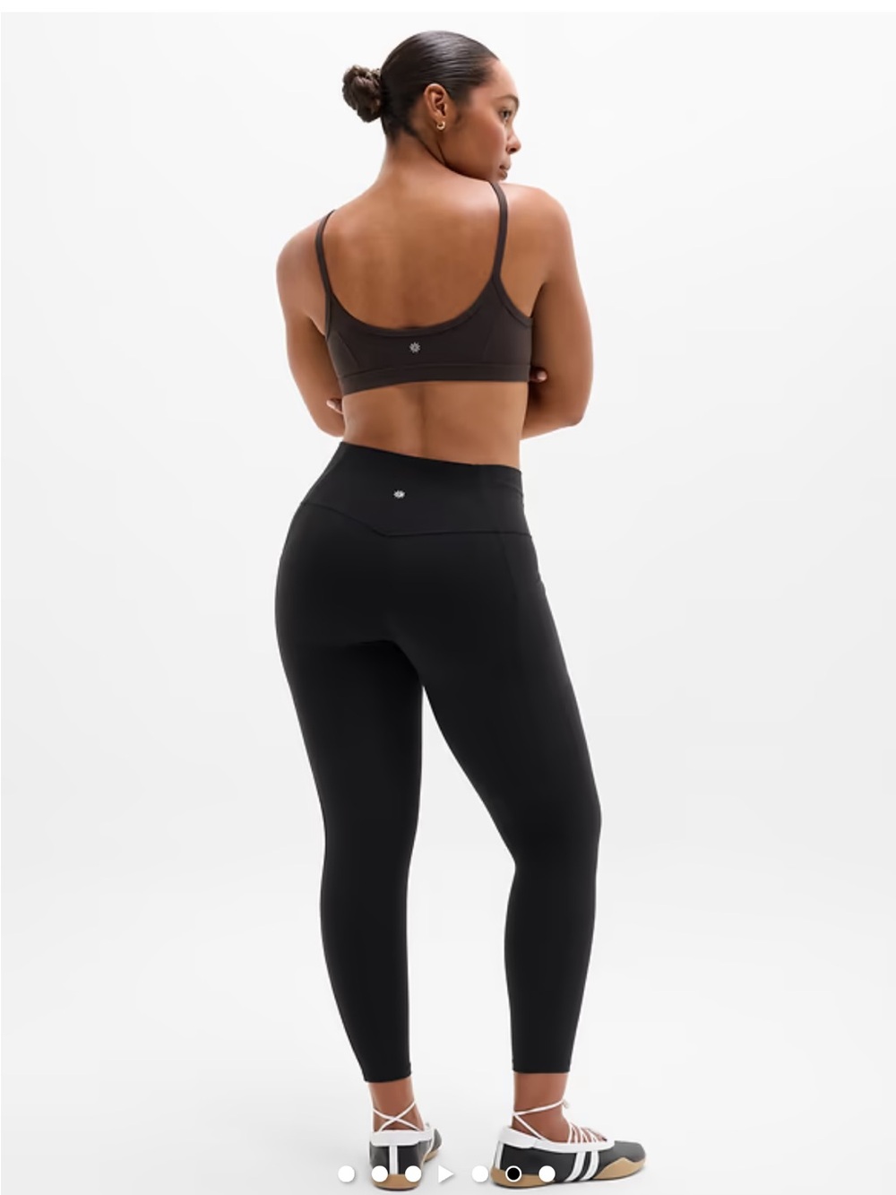 Athleta Salutation Stash High Rise 7/8 Leggings Women Yoga Workout Pants